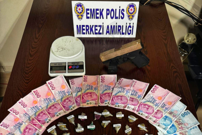 Bursa'da yasaklı madde operasyonu