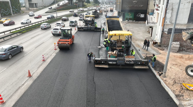Acemler trafiğini rahatlatacak çalışmada ilk etap tamamlandı!-Bursa Hayat Gazetesi-2