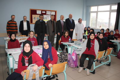 Orhangazi’de eğitime destek ziyareti!