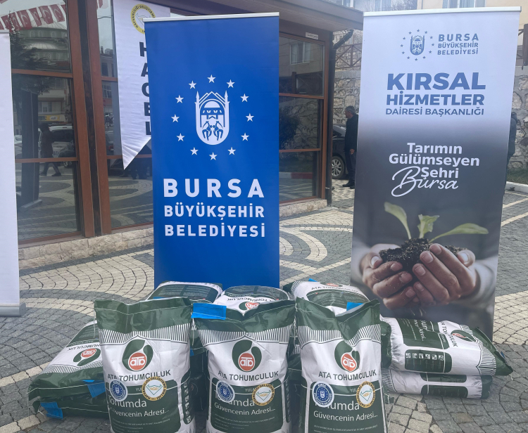 Bursa Büyükşehir’den kırsalda çiftçiye 15 ton tohum desteği - Bursa Hayat Gazetesi-2