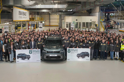 Oyak Renault, 8 milyonuncu araç üretimini Duster ile kutladı