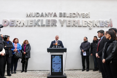 Mudanya’da dernekler için yeni bir merkez açıldı