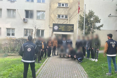 Bursa’da göçmen kaçakçılığı operasyonu