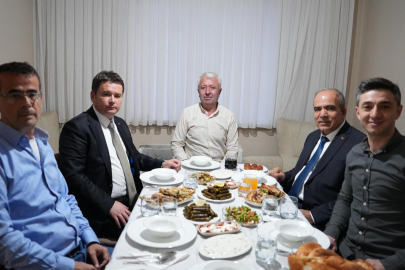 Başkan Aydın, iftar sofrasına konuk oldu