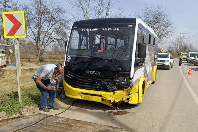 Bursa’da kafa kafaya çarpıştılar!
