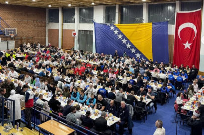 BALKANTÜRKSİAD, Bosna Hersek’te iftar sofrası kurdu