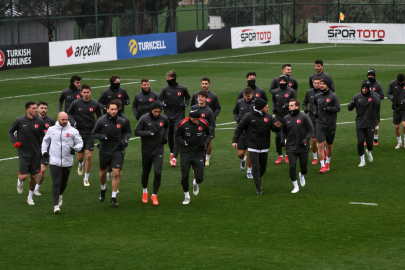 Milliler, Macaristan Play-Off maçları için hazırlıklarını sürdürüyor