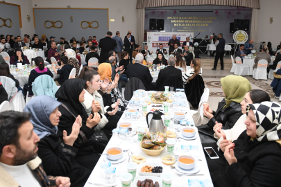 Osmangazi Belediyesi'nden şehit ve gazi ailelerine anlamlı iftar!