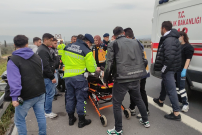 Bursa’da feci kaza! Çöp yığınına takıldı, metrelerce sürüklendi