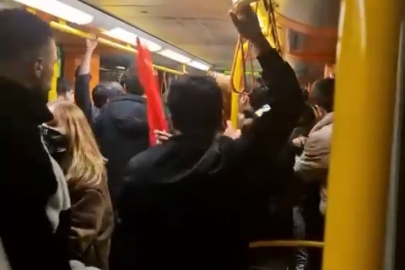 Bursa metrosunda gerginlik! Tartışma bir anda büyüdü