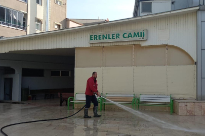 Orhangazi Belediyesi’den Ramazan Bayramı öncesi camilerde temizlik