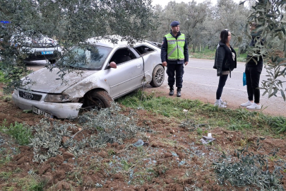 Orhangazi-İznik yolunda korkutan kaza!