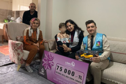 LÖSEV umut oluyor: Yardım çekleri ailelere ulaştırılıyor