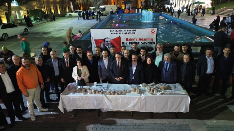 Muhsin Yazıcıoğlu için Bursa'da anma töreni -Bursa Hayat-2