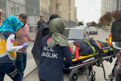 Bursa'da iskelenin devrilmesiyle 10 metre yükseklikten düşen işçi yaralandı