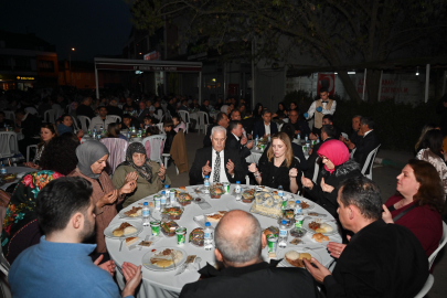 Başkan Bozbey, iftar sofrasında vatandaşlarla buluştu!