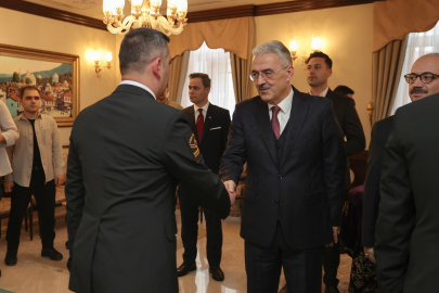 Bursa protokolü, Valilikte bayramlaşma töreninde bir araya geldi