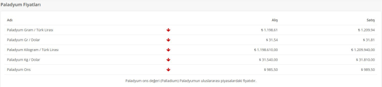 Paladyum kıymetli madenlere arasına dahil edildi!  Paladyum nedir? Paladyum gram fiyatı ne kadar? - Bursa Hayat Gazetesi-6