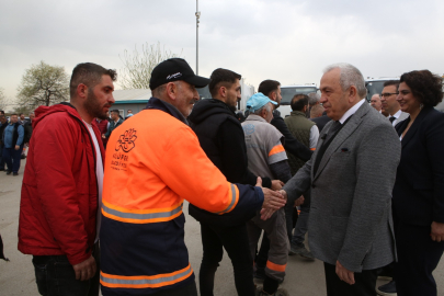 Nilüfer Belediyesi'nde geleneksel bayramlaşma töreni düzenlendi