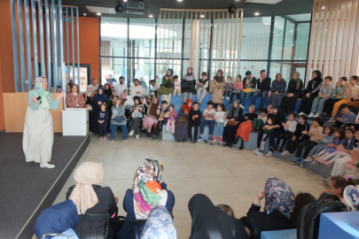 Ramazan etkinlikleri kapsamında çocuk kitapları yazarı Merve Gülcemal’i minik okurlarıyla buluşturdu