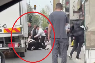 Bursa'da iki sürücü birbirine girdi!