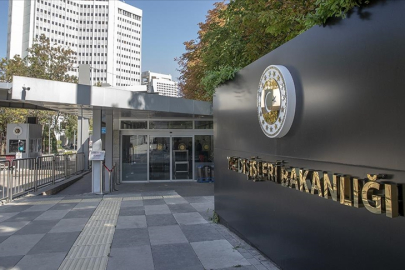 Dışişleri Bakanlığı'ndan İsrail'e tepki!