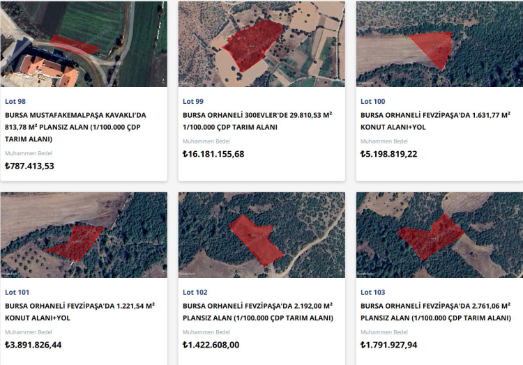 TOKİ, 44 ilde 552 arsa satışı yapacak: Bursa'dan 11 arsa satışa sunuluyor - Bursa Hayat Gazetesi-3