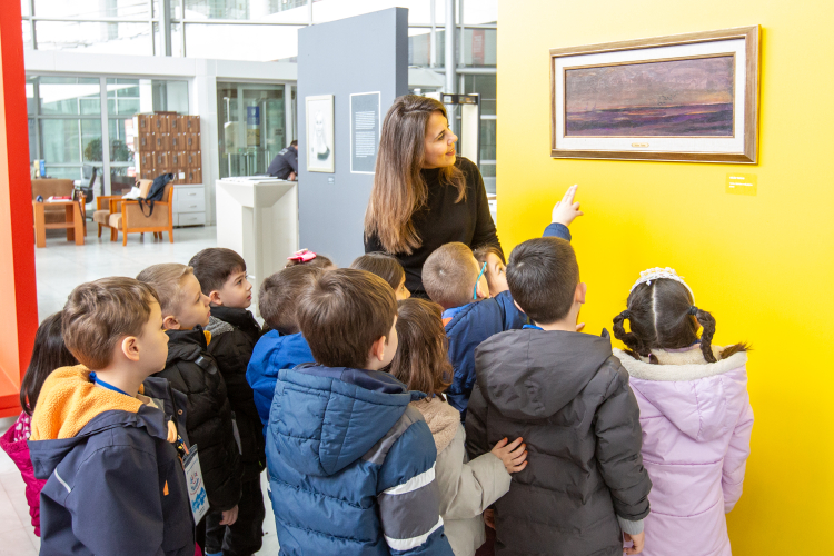 Bursa'da minik sanatseverlerden sergi deneyimi - Bursa Hayat Gazetesi-2