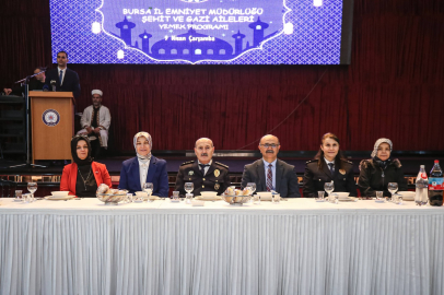 Bursa'da Türk Polis Teşkilatı'nın 180. yıl dönümü ve Polis Haftası etkinlikleri