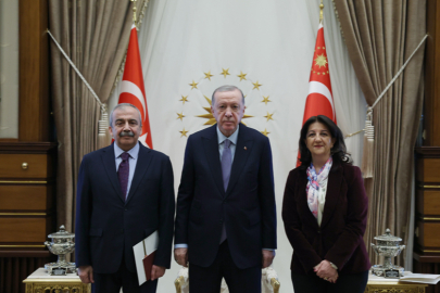 Cumhurbaşkanı Erdoğan, DEM Parti heyetini kabul etti