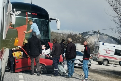 Bursa'yı bağlayan Bozüyük'teki trafik kazasında 1 kişi hayatını kaybetti