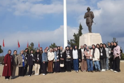 Orhanelili liseliler Çanakkale'de tarihi yolculuğa çıktı