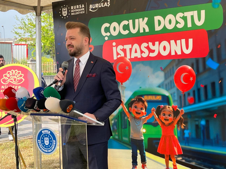 Bursa’da Çocuk Dostu Metro İstasyonu hizmete açıldı -Bursa Hayat-2