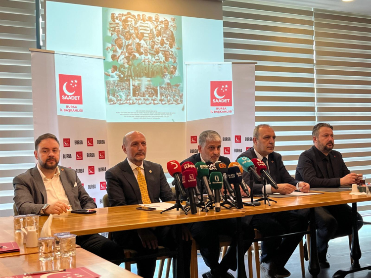 Saadet Partisi Bursa Teşkilatı, Büyükşehir’in 1 yıllık performansını değerlendirdi -Bursa Hayat-2