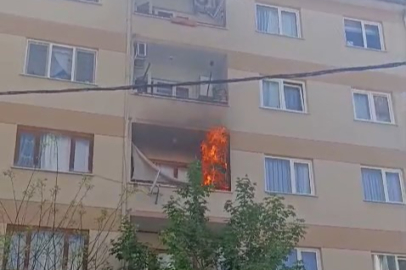 Bursa’da balkonda unutulan sigara yangına yol açtı