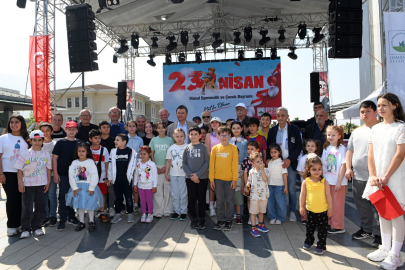 Osmangazi'de 5 gün boyunca çocuklar için eğlence dolu 23 Nisan
