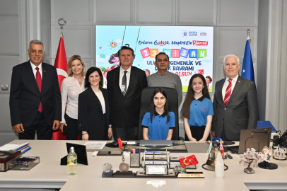 Bursa’da başkanlık koltuğu geleceğin yöneticilerine emanet edildi