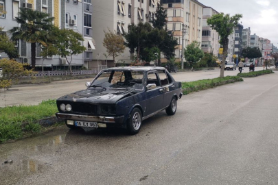Bursa'da seyir halindeki araç alevlere teslim oldu!