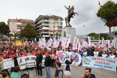 Binlerce emekçi 1 Mayıs’ta alanları doldurdu