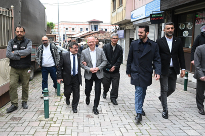 AK Parti Bursa teşkilatından Kayıhan Mahallesi’ne çıkarma