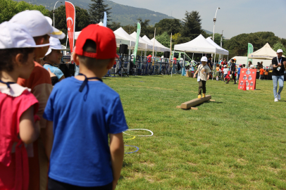Bursa Uluslararası Spor Festivali'nde eğlence doruğa ulaştı