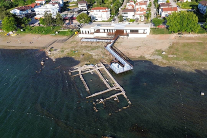 Papa 14. Leo’nun ziyareti öncesi İznik Bazilikası havadan görüntülendi