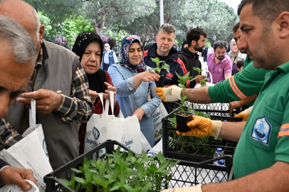 Yıldırım’dan sağlıklı yaşama yeşil destek: 50 bin fide dağıtıldı!