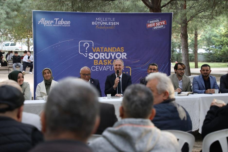 Başkan Taban, Yunus Emre Mahallesi'nde vatandaşlarla buluştu -Bursa Hayat-2