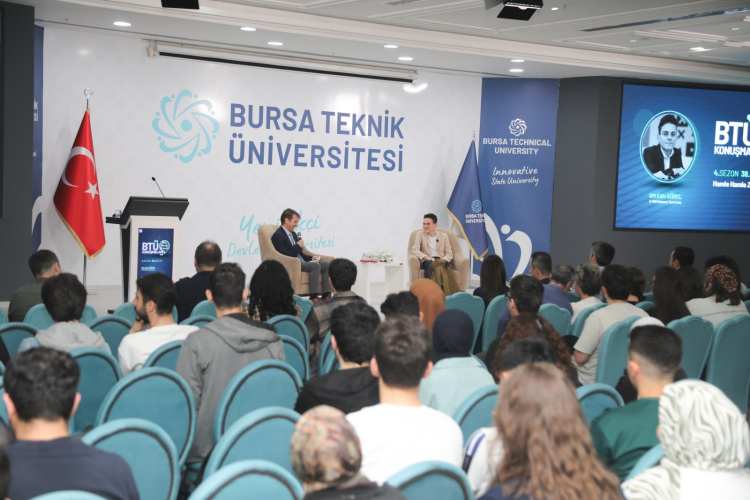 Ediz Gürel, BTÜ Konuşmaları etkinliğinde başarı hikayesini paylaştı -Bursa Hayat-2