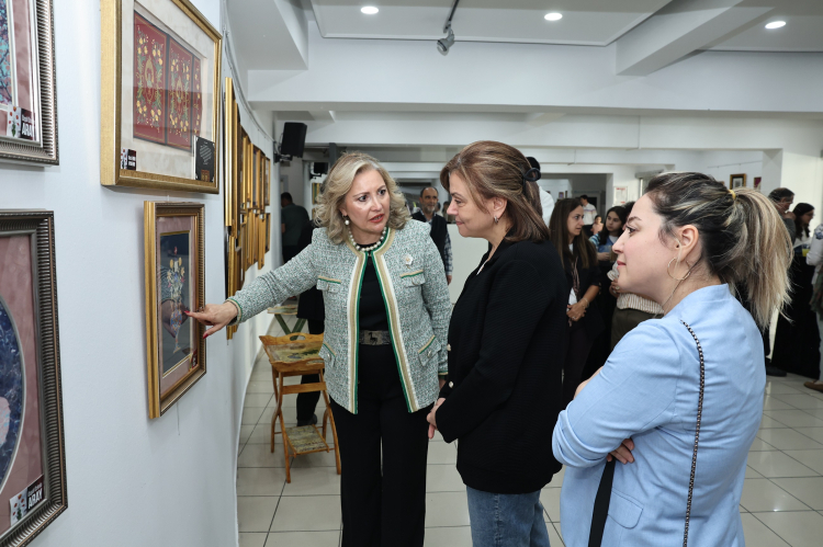 Gelenekten geleceğe Nilüfer’de Ebru ve Kaat’ı sergisi - Bursa Hayat Gazetesi-3