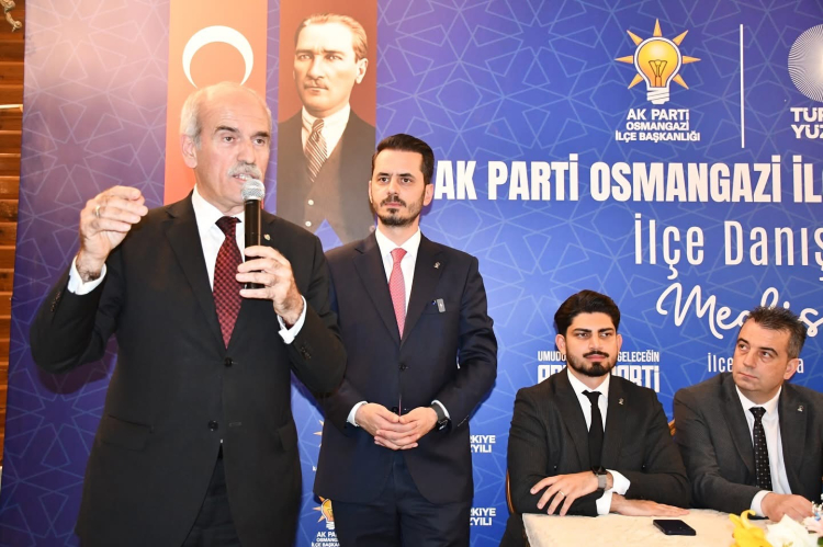 Osmangazi’de AK Parti Teşkilatı güçlü birlik mesajı verdi - Bursa Hayat Gazetesi-2