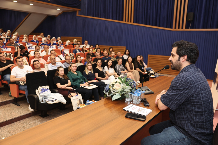 Uğur Uzunel, Rıfat Ilgaz’ı Marmarabirlik çalışanlarına anlattı - Bursa Hayat Gazetesi-3