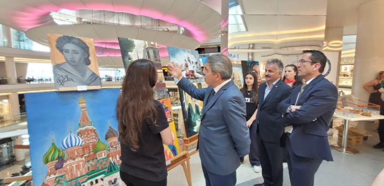 Bursa’da genç yeteneklerden ‘Renkler, Şehirler, Yüzler’ temalı sergi -Bursa Hayat-2