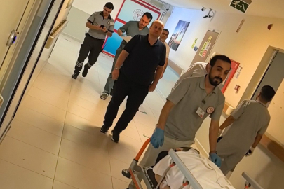 İnegöl’de forklift ile motosiklet çarpıştı: 1 ağır yaralı